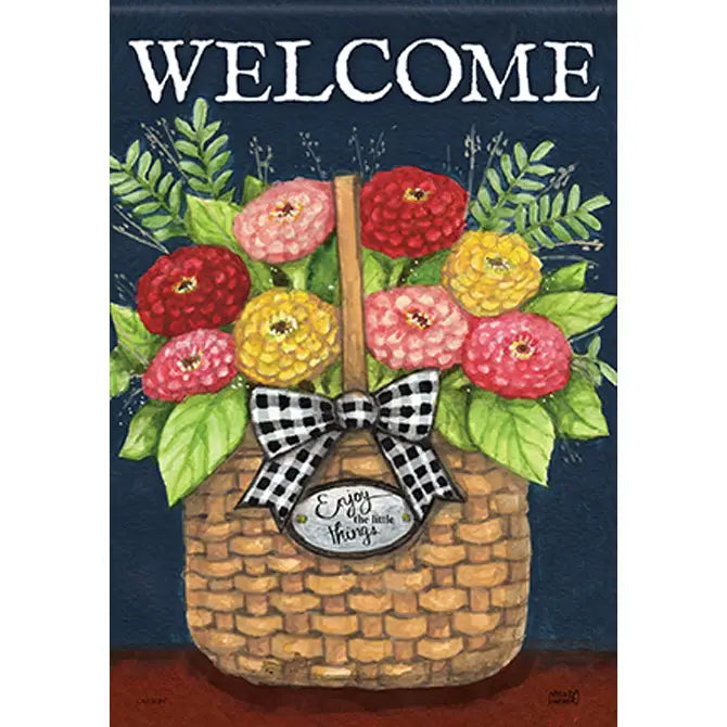 Summer Cuttings Garden Flag