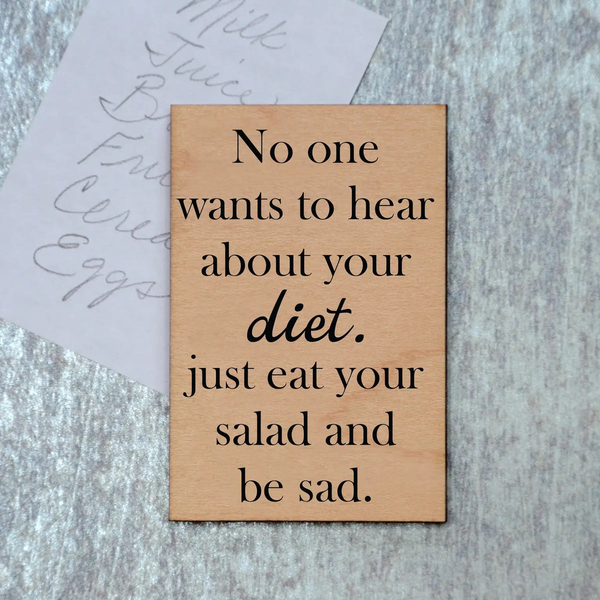 Eat Your Salad Magnet