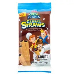 Cocoa Krispies Cereal Straws - 5 Count