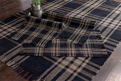 Sturbridge Rag Rug - Black