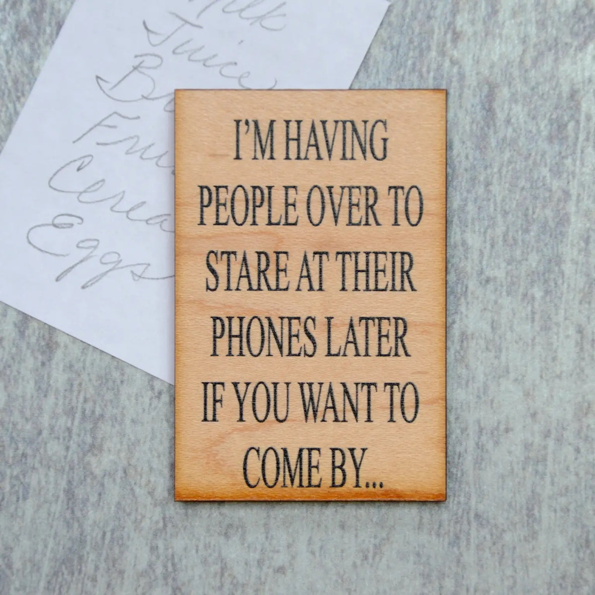 Stare at Phones Magnet