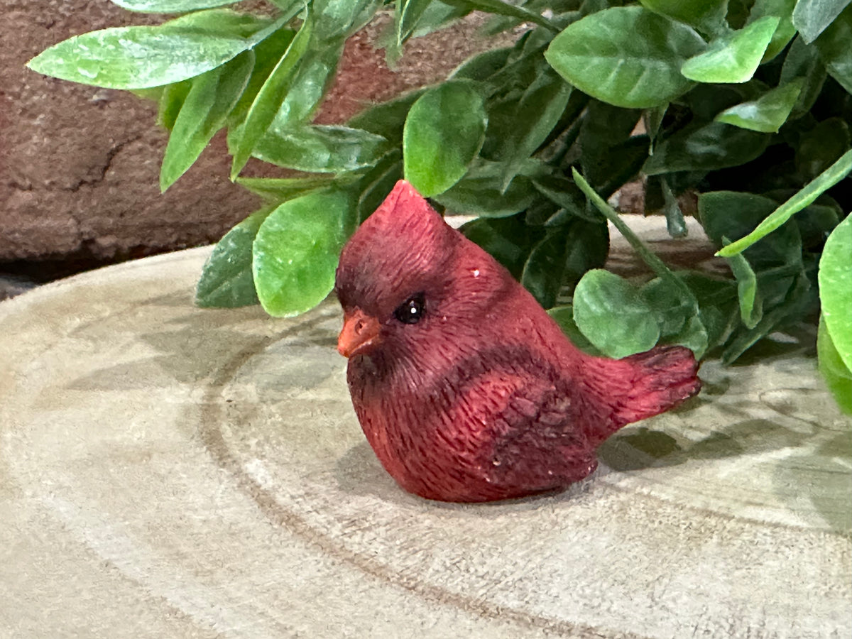 Mini Cardinal Figurine