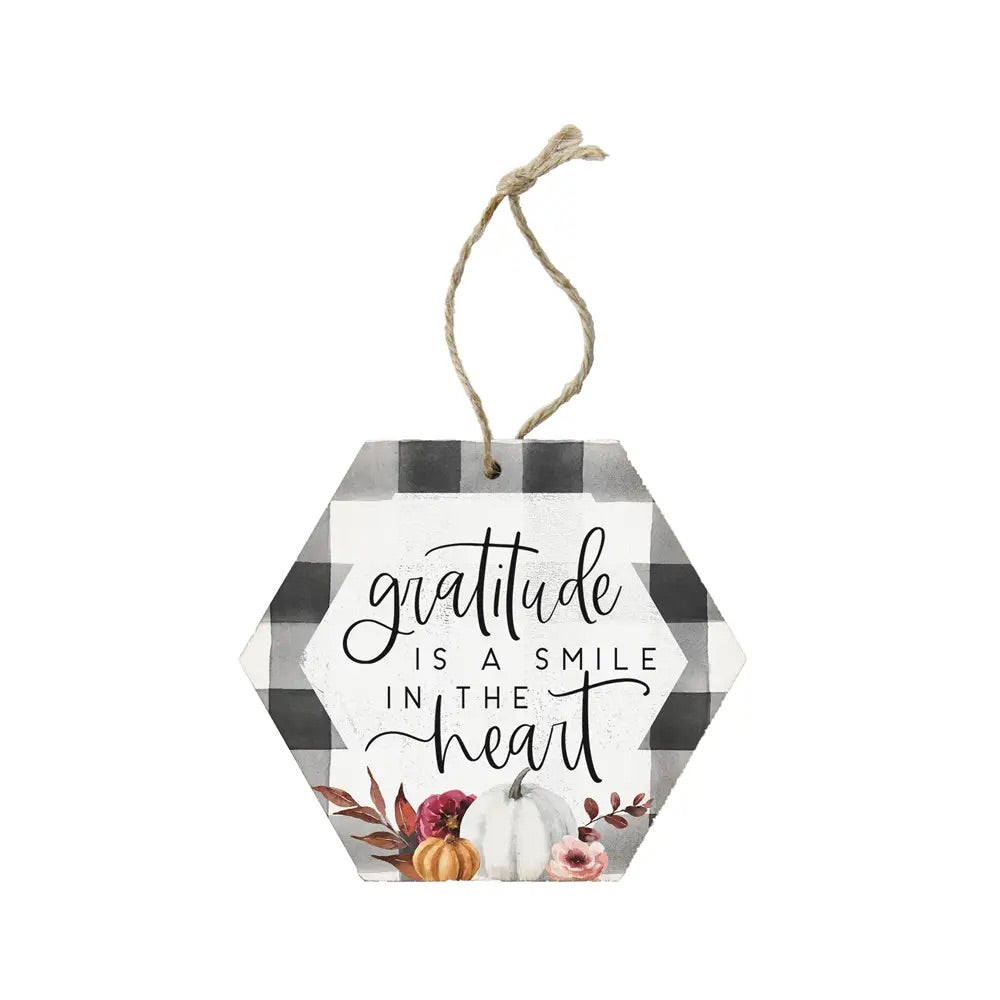 Gratitude Smile Ornament