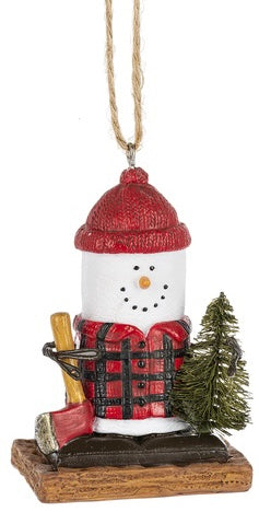 S’mores Lumberjack Ornament