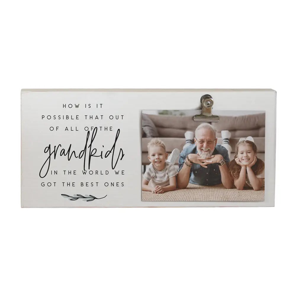 Grandkids Photo Clip Frame