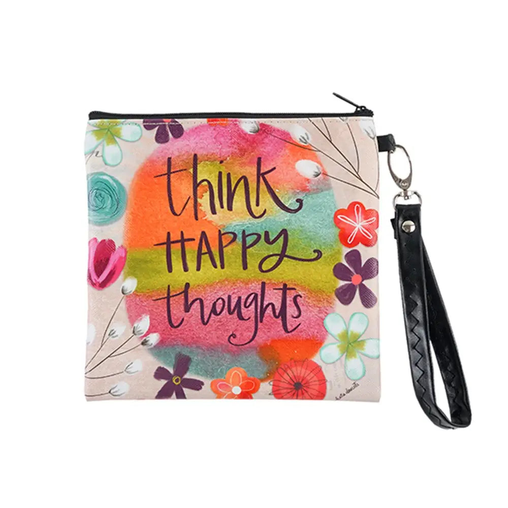 Think Happy Thoughts Square Bag