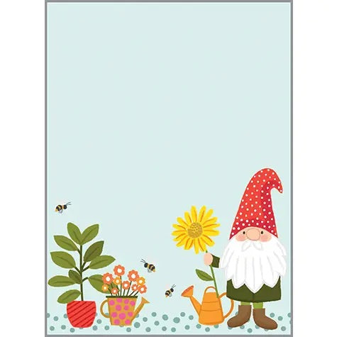 Memo Pad - Garden Gnome