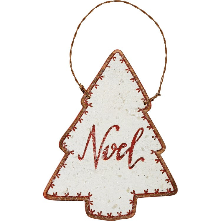 Joy/Noel/Peace Ornaments - 3 Styles