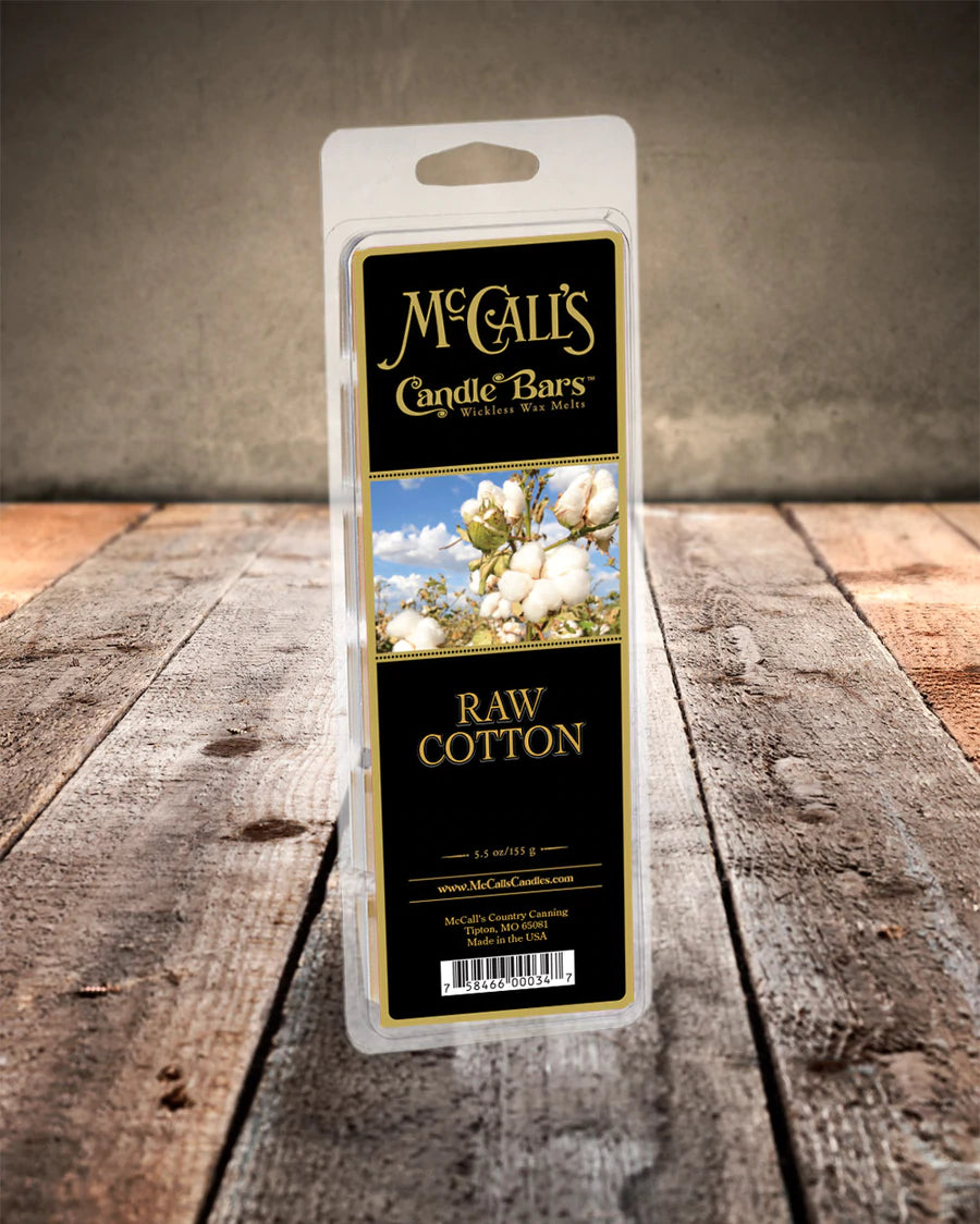 Raw Cotton McCalls Candle Bar