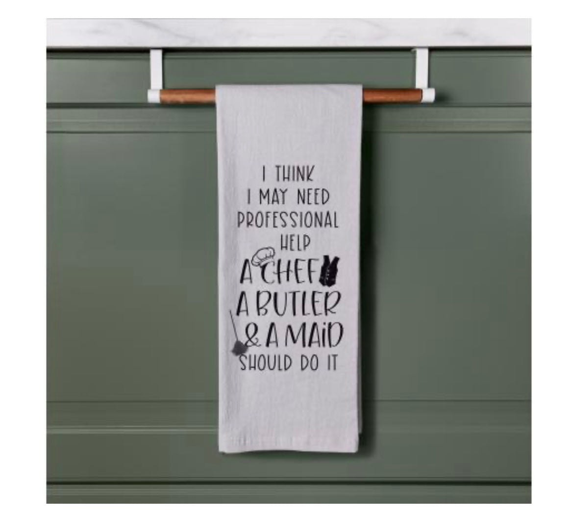 I Think I Need Professional Help Towel