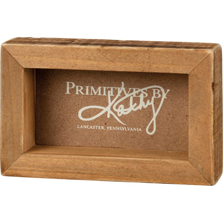 Merry Christmas Mini Box Sign