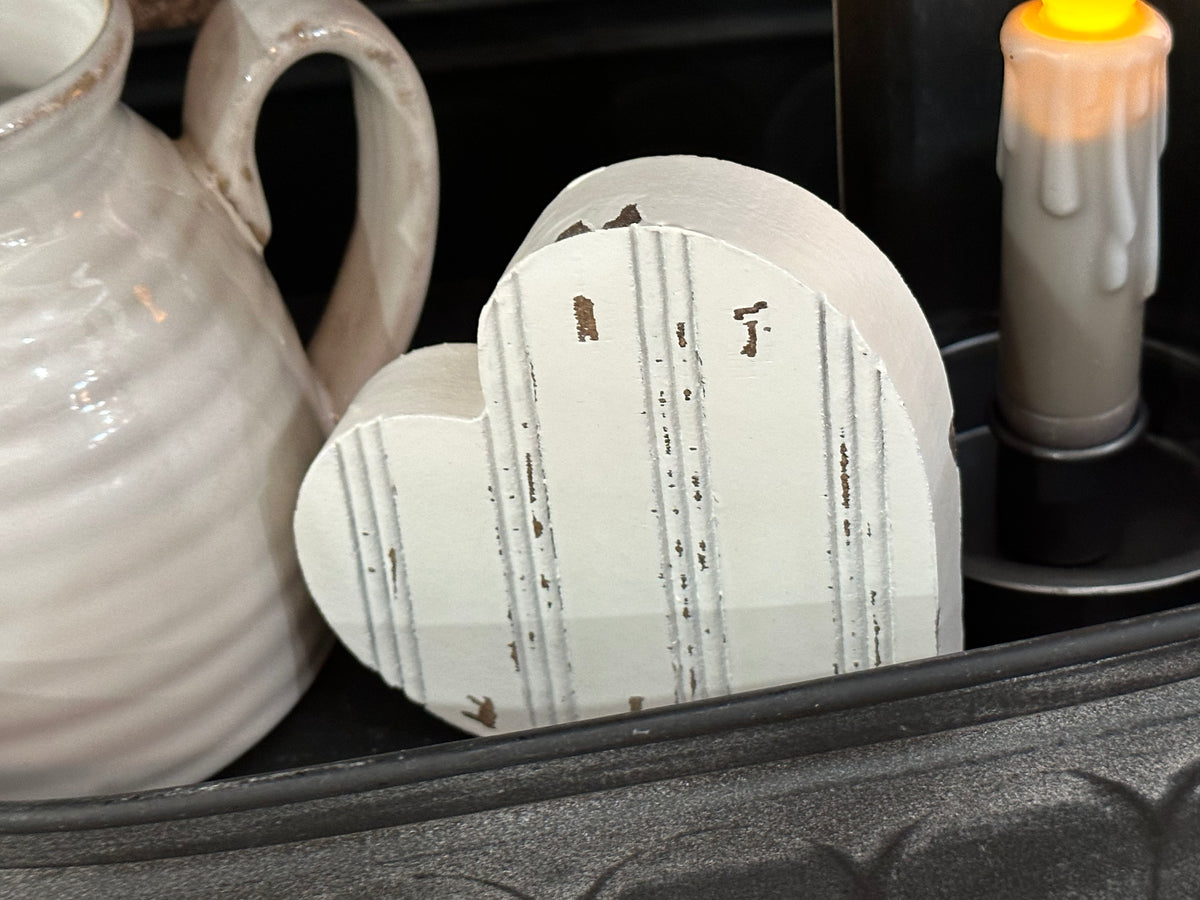 Black Galvanized Two Tiered Oval Tray