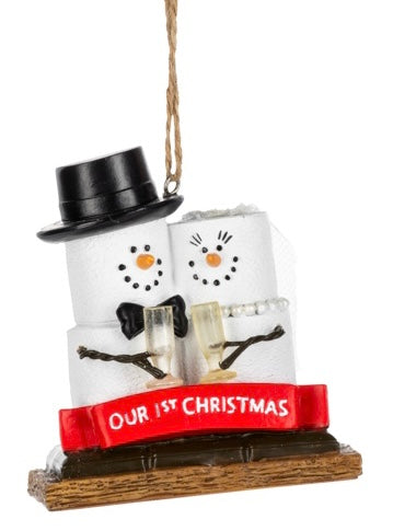 S’mores Our 1st Christmas Ornament