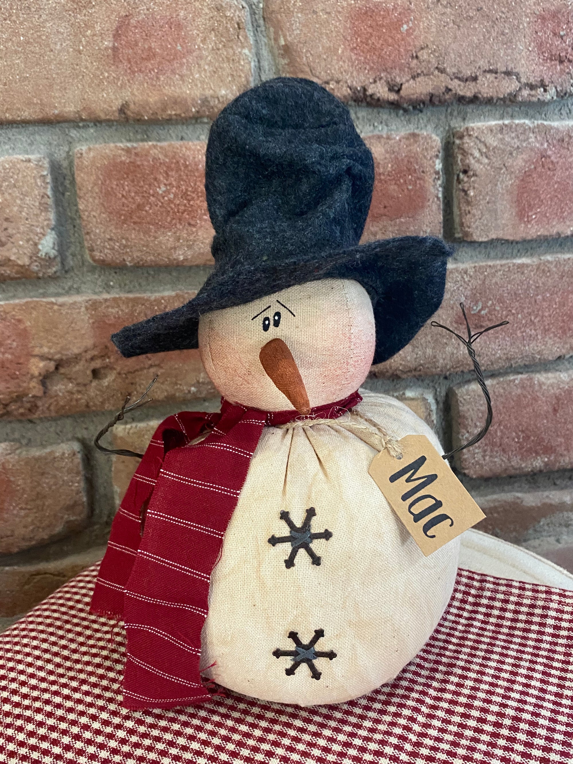 Mac the Whimsical Snowman