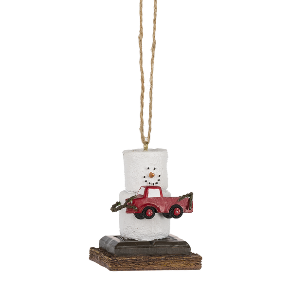 S’mores Pick Up Truck Ornament