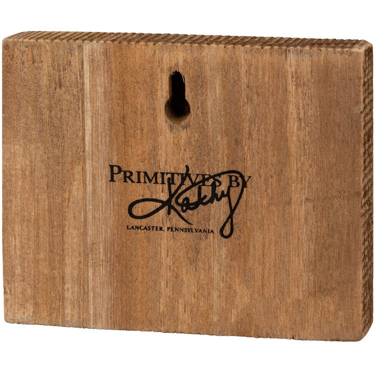 Piglet Wreath Block Sign