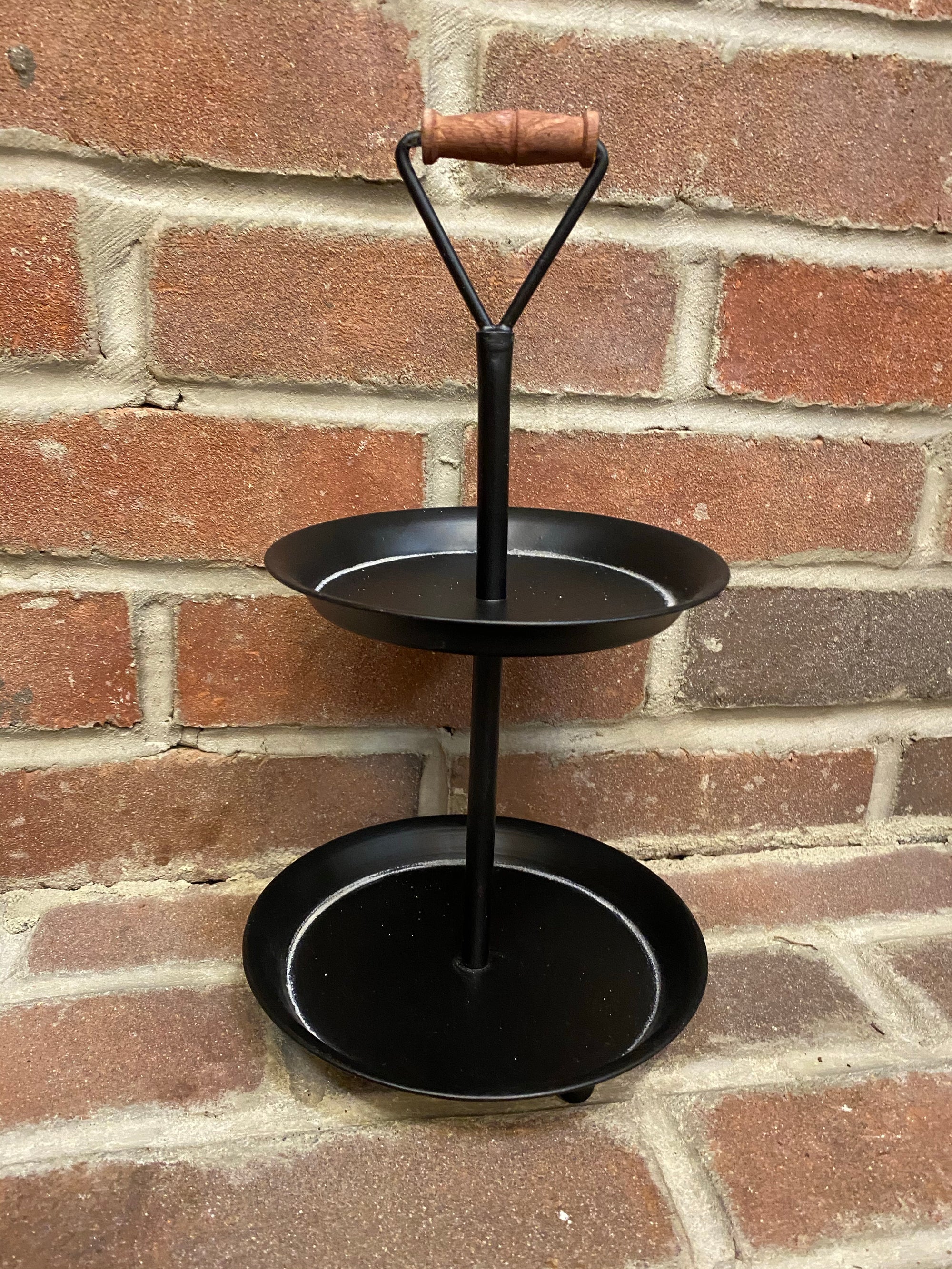 Two Tier Mini Stand - Black