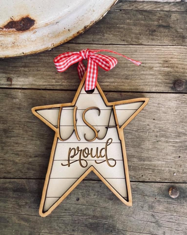 Handmade Star Ornament - 2 styles