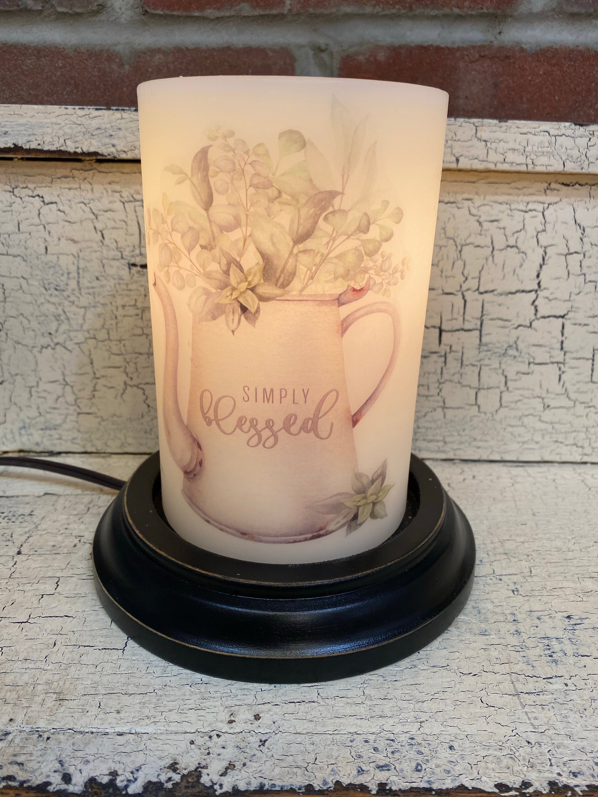 Simply Blessed Pot Candle Sleeve