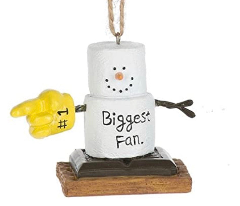 S’mores Biggest Fan Ornament