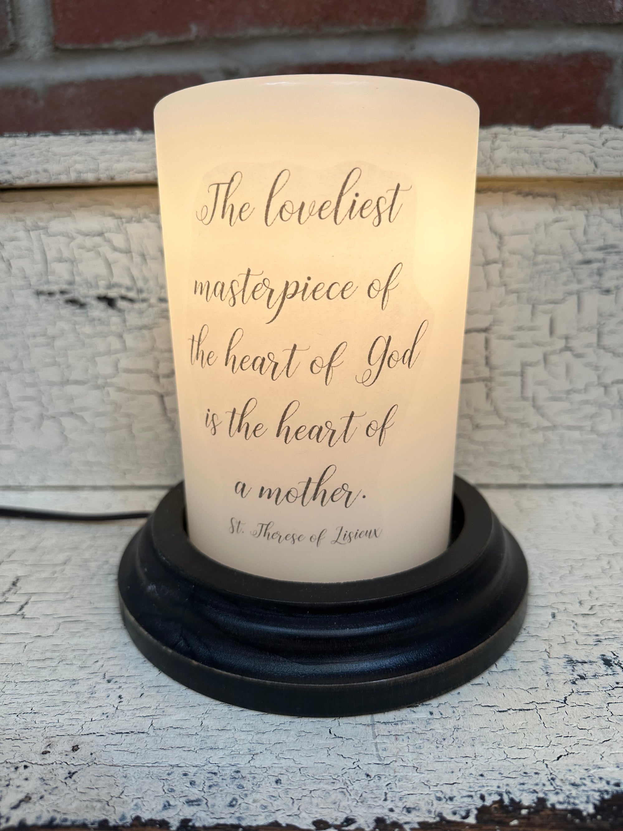Masterpiece of Heart Mom Candle Sleeve