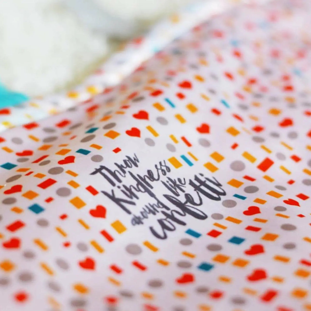 Kindness Crinkle Tag Square Toy