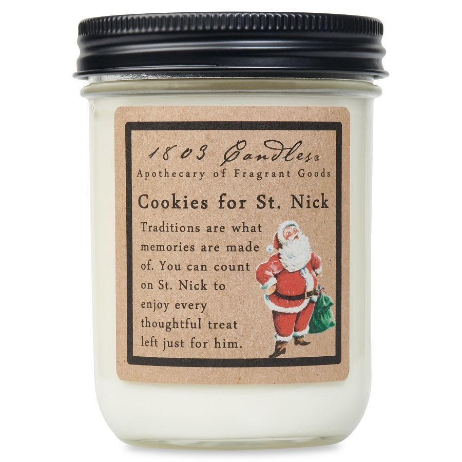 Cookies for St. Nick Soy Jar (14oz)